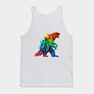 Gojira in Japan Geometrix Style Tank Top